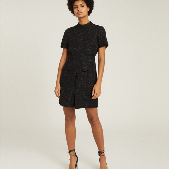 REISS
Jenny Tweed A Line Dress - Picture 1 of 6